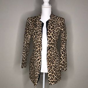 Zara Basic collection Cheeta print blazer